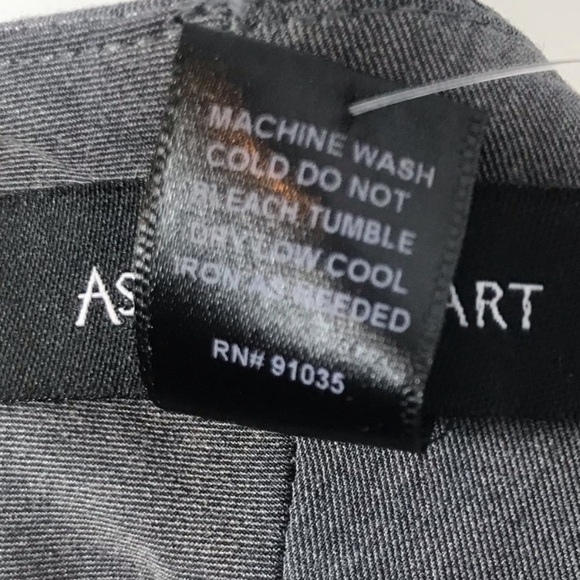 ASHLEY STEWART Straight Trouser Pants Gray - Picture 6 of 6